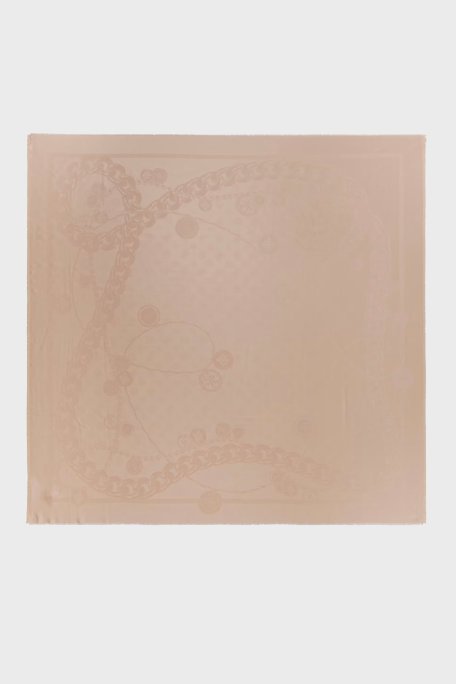 Guess Kefiah Desenli 130 x 130 cm AW5306POL03 Bayan Şal AW5306 POL03 POW BEJ - Guess