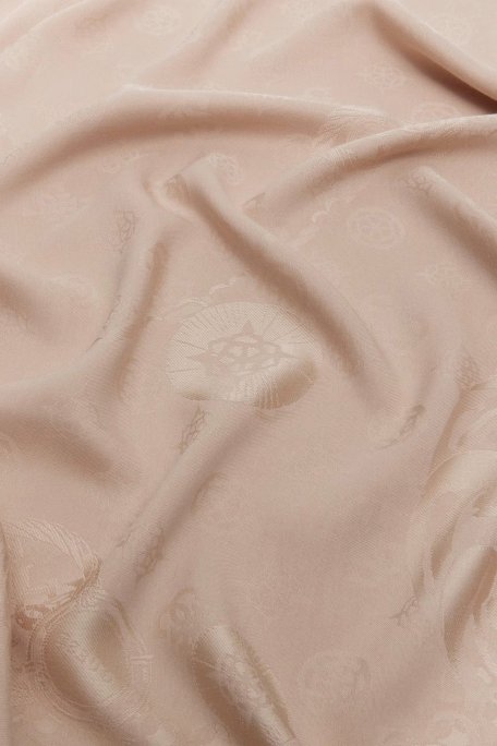 Guess Kefiah Desenli 130 x 130 cm AW5306POL03 Bayan Şal AW5306 POL03 POW BEJ - Guess (1)