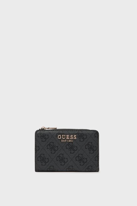 Guess Laurel 4G Logolu Fermuarlı SWSG7459156 Bayan Cüzdan SWSG74 59156 CLO ANTRASİT - Guess
