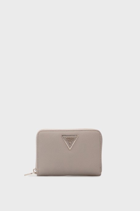 Guess Laurel Logolu Fermuarlı SWZG7459140 Bayan Cüzdan SWZG74 59140 TAU KAHVE - Guess (1)