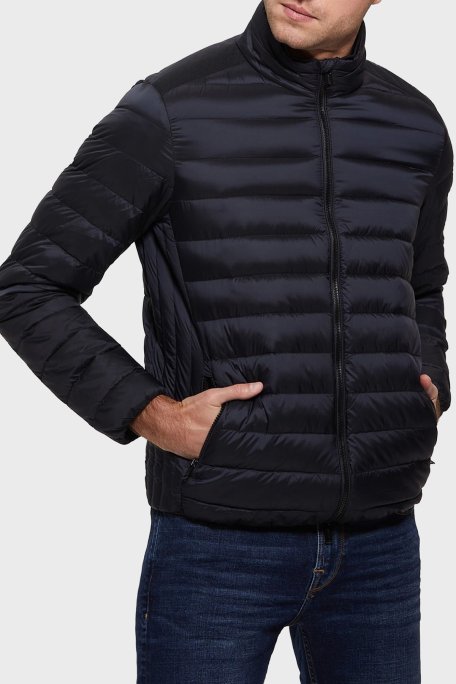 Guess Light Kapitoneli Regular Fit Kuş Tüyü Dolgulu Şişme M1RL47WDQ50 Erkek Mont M1RL47 WDQ50 G7V2 LACİVERT - Guess