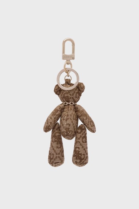 Guess Logolu Ayıcık RW7549P6101 Bayan Anahtarlık RW7549 P6101 LTL KAHVE - Guess (1)