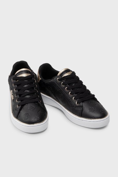 Guess Logolu Beckie Sneaker Bayan Ayakkabı FL5BEKFAL12 BLKBL SİYAH - Guess (1)