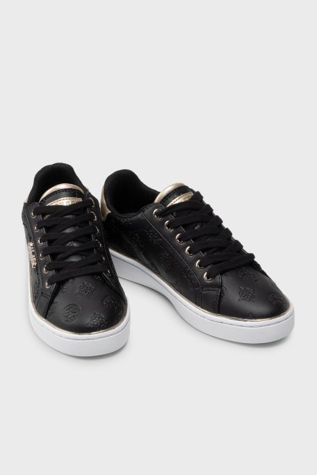 Guess Logolu Beckie Sneaker Bayan Ayakkabı FL5BEKFAL12 BLKBL SİYAH - Guess (1)