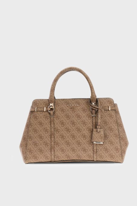 Guess Logolu Çıkarılabilir Askılı HWSG9917060 Kadın Çanta HWSG99 17060 LTL KAHVE - Guess