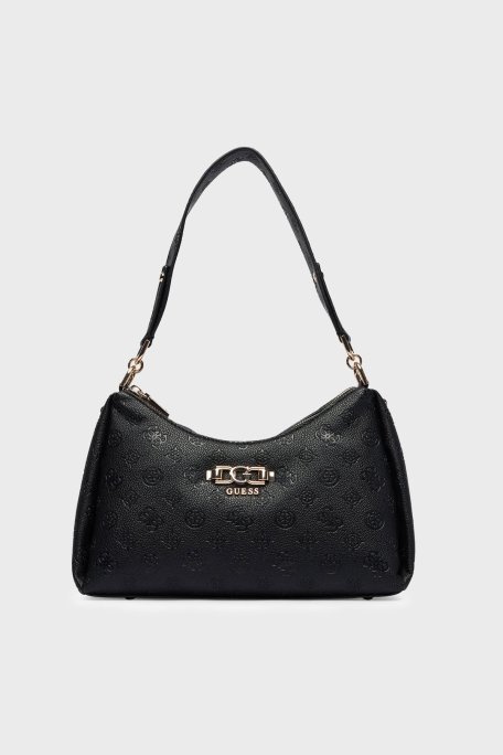 Guess Logolu Çıkarılabilir Omuz Askılı HWPD9916180 Kadın Çanta HWPD99 16180 BLO SİYAH - Guess