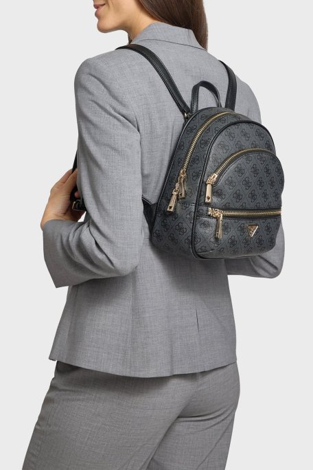 Guess Manhattan 4G Logolu Ayarlanabilir Askılı HWSG7118320 Bayan Sırt Çantası HWSG71 18320 CLO ANTRASİT - Guess (1)