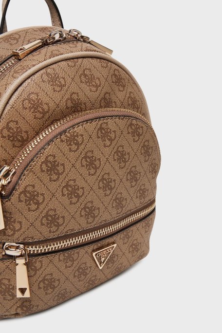 Guess Manhattan 4G Logolu Ayarlanabilir Askılı HWSG7118320 Bayan Sırt Çantası HWSG71 18320 LTL KAHVE - Guess (1)