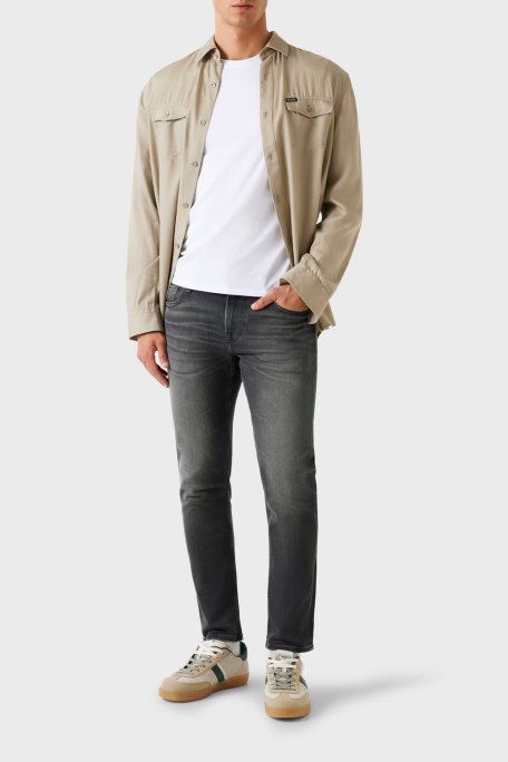 Guess Miami Streç Pamuklu Skinny Fit Düşük Bel Dar Paça M2YAN1D4Q52 Erkek Pantolon M2YAN1 D4Q52 2CRG ANTRASİT - Guess (1)