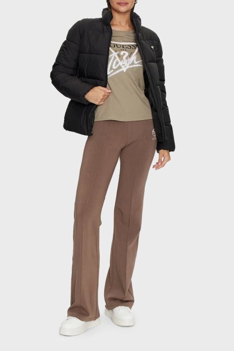 Guess New Claudia Regular Fit Dik Yaka V4YL03WFUD0 Bayan Mont V4YL03 WFUD0 JBLK SİYAH - Guess (1)