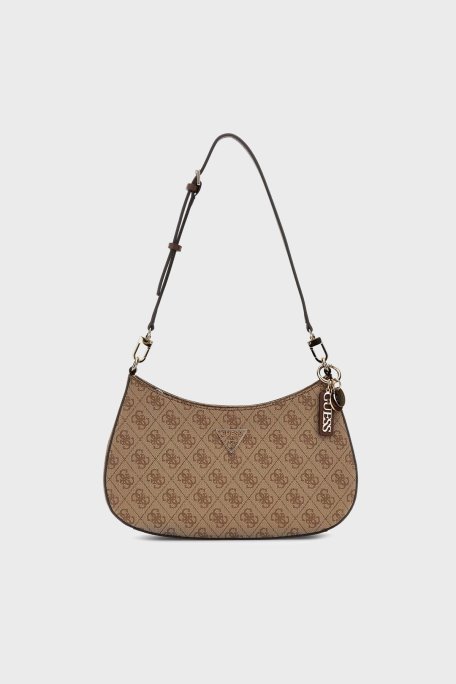 Guess Noelle 4G Logo Baskılı Ayarlanabilir Askılı HWBG9672180 Bayan Çanta HWBG96 72180 LGW KAHVE - Guess