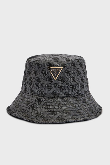 Guess Noelle 4G Logo Baskılı Bucket AW5371POL01 Kadın Şapka AW5371 POL01 CLO ANTRASİT - Guess