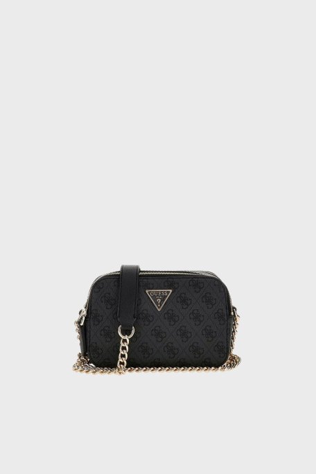 Guess Noelle 4G Logo Baskılı Zincir Askılı HWBG9672140 Bayan Çanta HWBG96 72140 CLO ANTRASİT - Guess