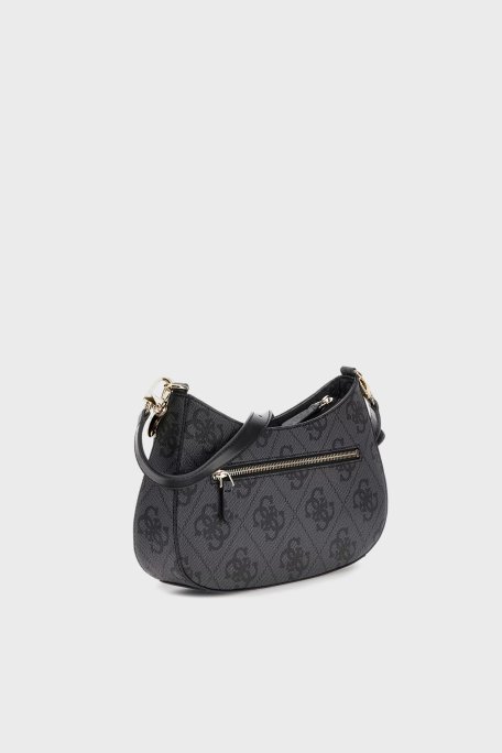 Guess Noelle 4G Logolu Ayarlanabilir Askılı HWOS9672180 Bayan Çanta HWOS96 72180 CLO ANTRASİT - Guess (1)