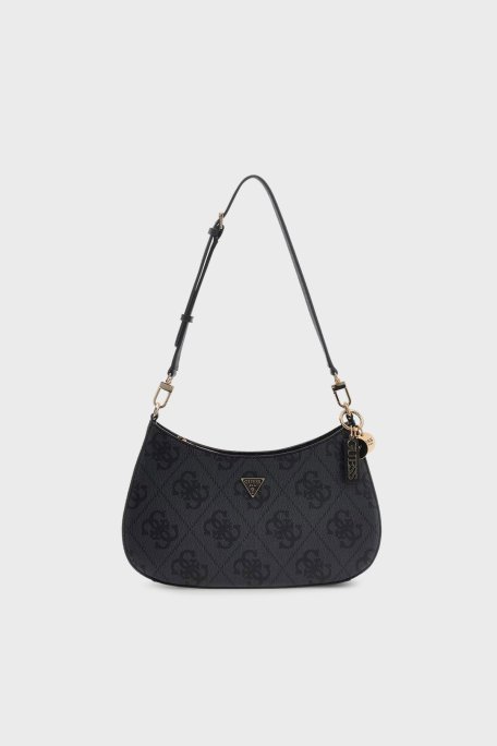 Guess Noelle 4G Logolu Çıkarılabilir Askılı HWSO9672180 Bayan Çanta HWSO96 72180 CLO ANTRASİT - Guess