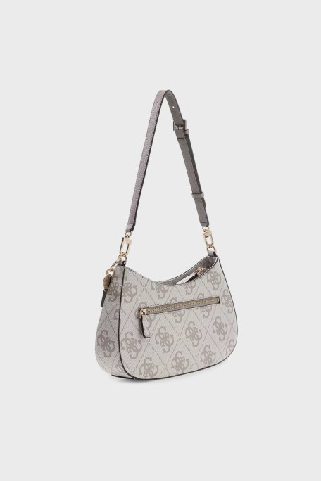 Guess Noelle 4G Logolu Çıkarılabilir Askılı HWSO9672180 Bayan Çanta HWSO96 72180 DKO BEJ - Guess (1)