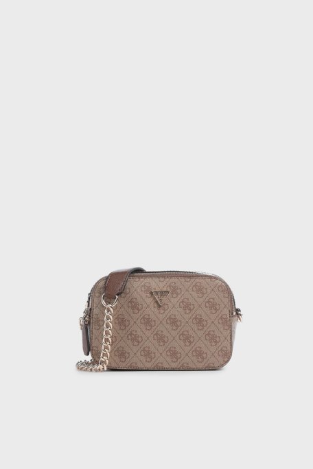 Guess Noelle 4G Logolu Zincir Askılı HWSO9672140 Bayan Çanta HWSO96 72140 LGW KAHVE - Guess