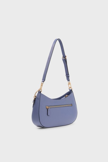 Guess Noelle Logolu Ayarlanabilir Omuz Askılı HWZG9672180 Bayan Çanta HWZG96 72180 GBU MAVİ - Guess (1)