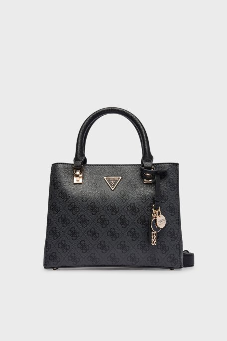 Guess Noelle Logolu Çıkarılabilir Askılı HWBG9672050CLO Bayan Çanta HWBG96 72050 CLO ANTRASİT - Guess