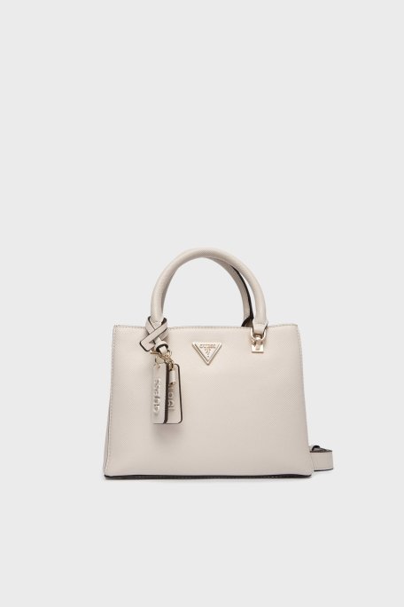 Guess Noelle Logolu Çıkarılabilir Askılı HWZG9672050 Bayan Çanta HWZG96 72050 BON EKRU - Guess