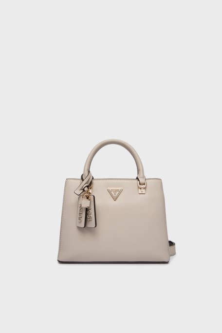 Guess Noelle Logolu Çıkarılabilir Askılı HWZG9672050 Bayan Çanta HWZG96 72050 TAU BEJ - Guess