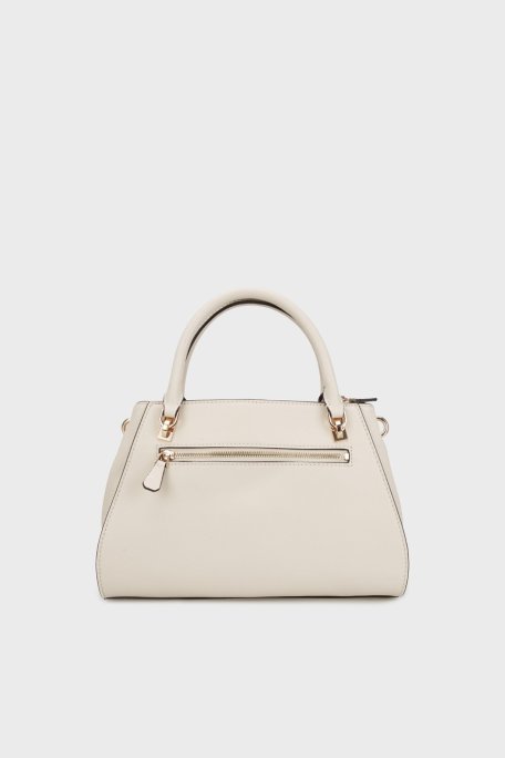 Guess Noelle Logolu Çıkarılabilir Askılı HWZG9672070 Bayan Çanta HWZG96 72070 BON EKRU - Guess (1)