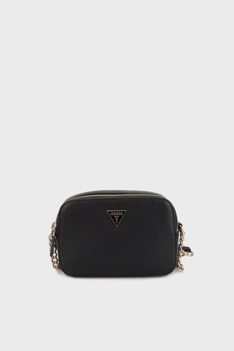 Guess Noelle Logolu Zincir Askılı HWZG9672140 Bayan Çanta HWZG96 72140 BLA SİYAH - Guess