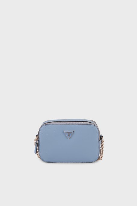 Guess Noelle Logolu Zincir Askılı HWZG9672140 Bayan Çanta HWZG96 72140 GBU MAVİ - Guess