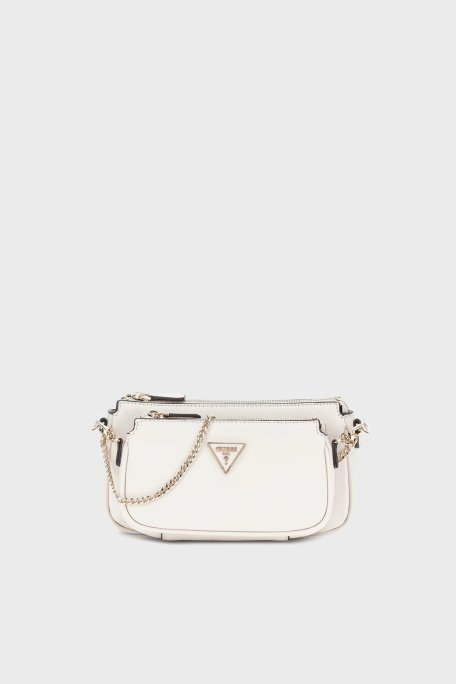 Guess Noelle Zincir Detaylı Ayarlanabilir Askılı HWZG7879710 Bayan Çanta HWZG78 79710 BON TAŞ - Guess