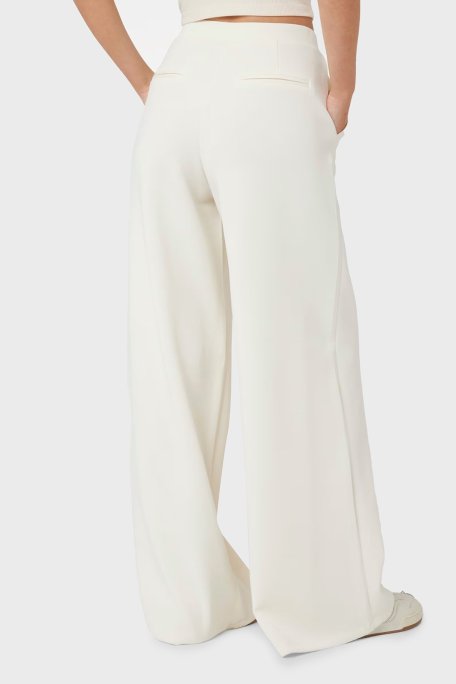 Guess Olympe Regular Fit Normal Bel Bol Paça V4YB07KCAY2 Bayan Pantolon V4YB07 KCAY2 G6K5 EKRU - Guess (1)