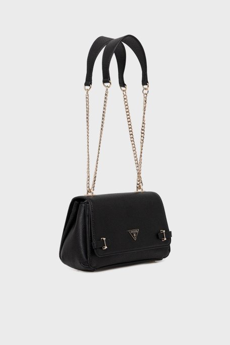 Guess Rosalba Logolu Zincir Askılı HWZG9657210 Bayan Çanta HWZG96 57210 BLA SİYAH - Guess (1)