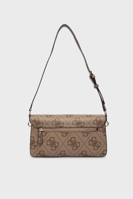 Guess Sadie Logolu Ayarlanabilir HWOS8118190 Bayan Çanta HWOS81 18190 LTL KAHVE - Guess (1)