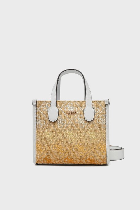 Guess Silvana 4G Logolu Çıkarılabilir Askılı Tote HWSW8665770 Bayan Çanta HWSW86 65770 CIO BEJ - Guess