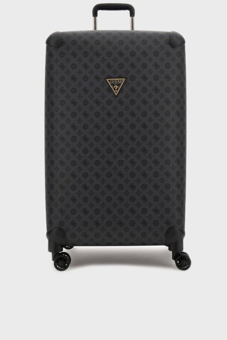 Guess Wilder Logolu Fermuarlı Büyük Boy TWP74529880 Bayan Valiz TWP745 29880 CHC ANTRASİT - Guess