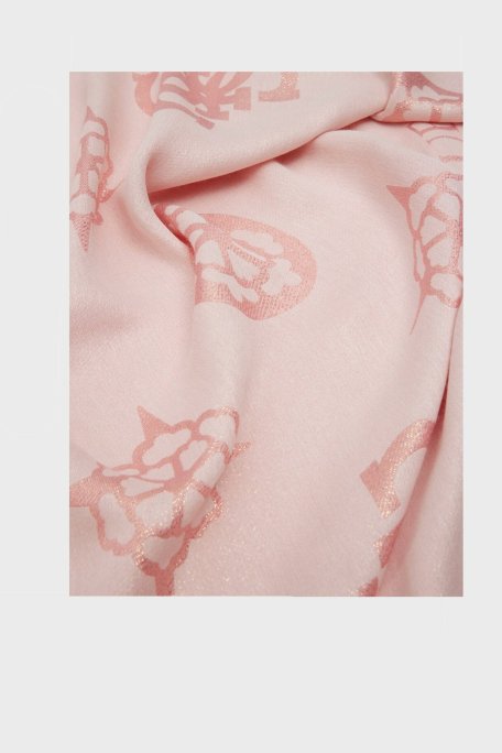 Guess Zalina Parlak Modal Karışımlı 80 x 180 cm Çift Taraflı AW5273VIS03 Bayan Şal AW5273 VIS03 DRE AÇIK PEMBE - Guess (1)