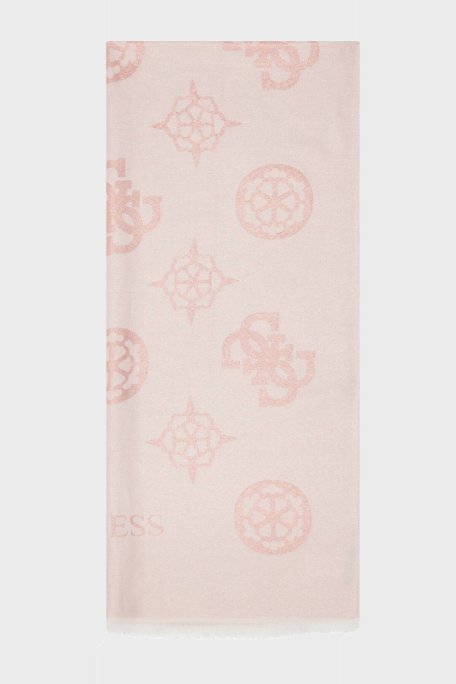 Guess Zalina Parlak Modal Karışımlı 80 x 180 cm Çift Taraflı AW5273VIS03 Kadın Şal AW5273 VIS03 DRE AÇIK PEMBE - Guess