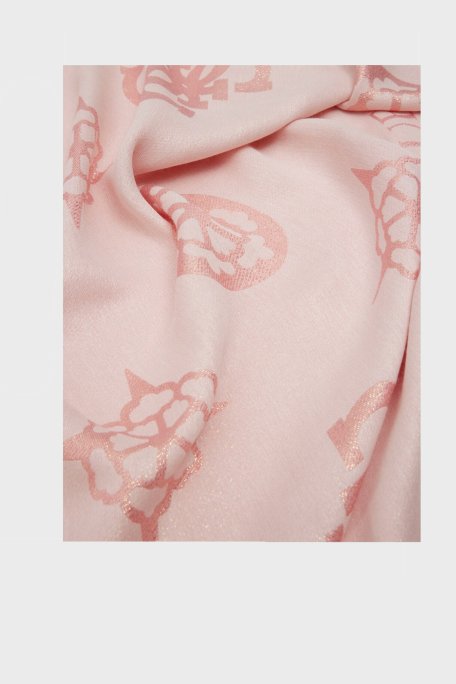 Guess Zalina Parlak Modal Karışımlı 80 x 180 cm Çift Taraflı AW5273VIS03 Kadın Şal AW5273 VIS03 DRE AÇIK PEMBE - Guess (1)