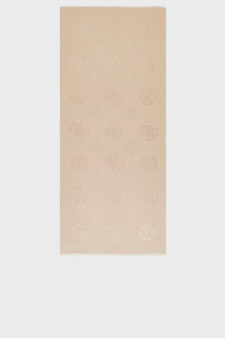 Guess Zalina Parlak Modal Karışımlı 80 x 180 cm Çift Taraflı AW5273VIS03 Kadın Şal AW5273 VIS03 GOL GOLD - Guess