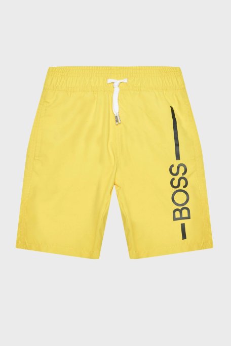Hugo Boss Çocuk Short 24682/553 YELLOW SARI - Hugo Boss
