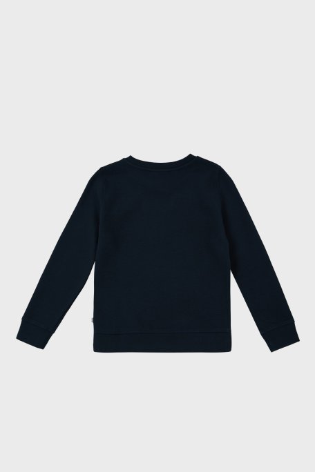 Hugo Boss Pamuklu Bisiklet Yaka Çocuk Sweat 25L39/849 MARINE LACİVERT - Hugo Boss (1)