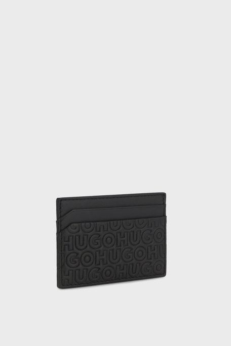 Hugo Deri Logolu Erkek Kartlık 50542009 002 SİYAH - Hugo (1)