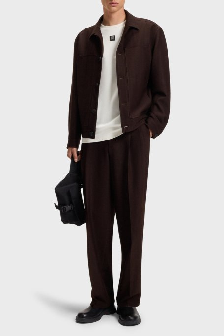 Hugo Logolu Bisiklet Yaka % 100 Pamuk Regular Fit Erkek T Shirt 50505201 103 BEYAZ - Hugo (1)