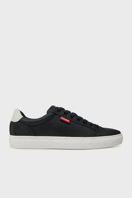 Hugo Logolu Kalın Taban Sneaker Erkek Ayakkabı 50541693 001 SİYAH - Hugo