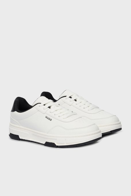 Hugo Logolu Sneaker Erkek Ayakkabı 50548507 110 BEYAZ - Hugo (1)