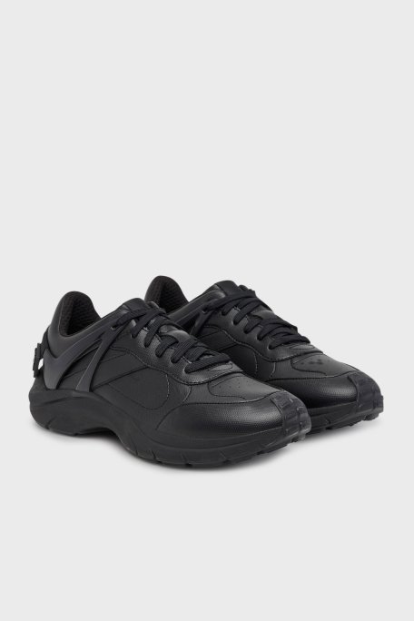 Hugo Logolu Sneaker Erkek Ayakkabı 50552503 003 SİYAH - Hugo (1)