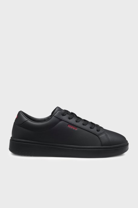 Hugo Logolu Sneaker Erkek Ayakkabı 50563566 003 SİYAH - Hugo
