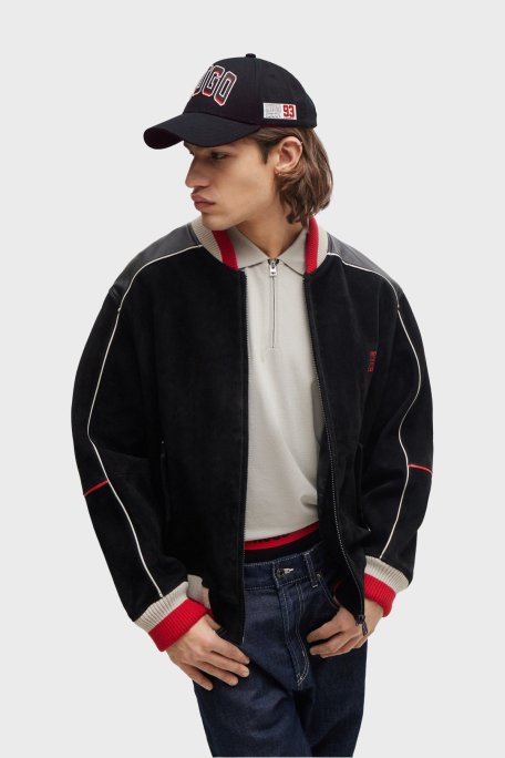 Hugo Pamuklu Logolu Erkek Şapka 50513381 001 SİYAH - Hugo (1)