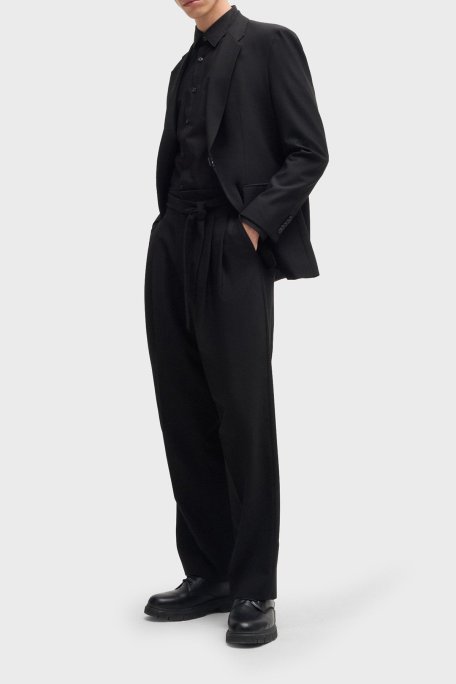 Hugo Pamuklu Slim Fit Erkek Gömlek 50505315 001 SİYAH - Hugo (1)