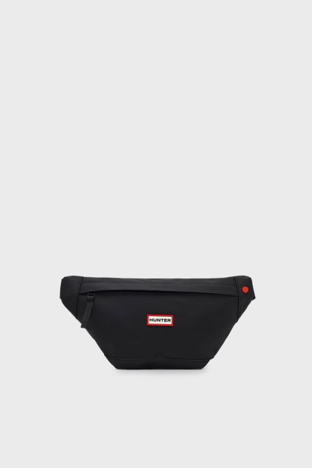 Hunter Logolu Ayarlanabilir Askılı Unisex Bel Çantası HXRU0056252HB SİYAH - Hunter