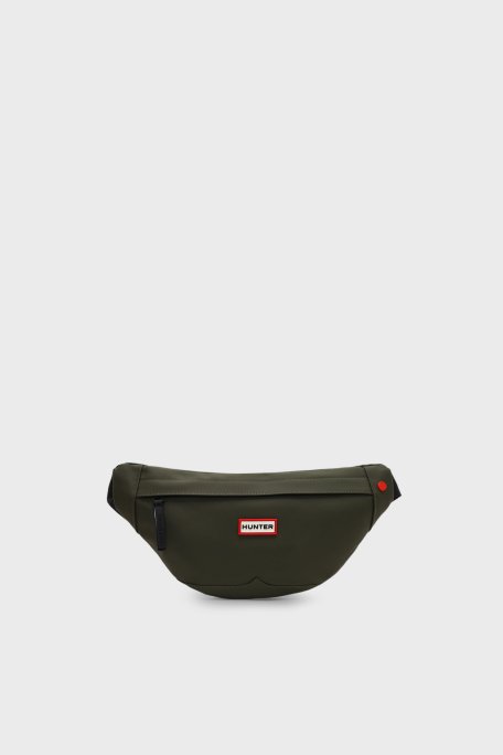 Hunter Logolu Ayarlanabilir Askılı Unisex Bel Çantası HXRU0056252KM KOYU HAKİ - Hunter